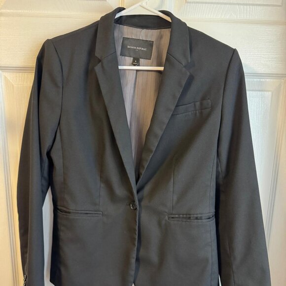 Black Short Blazer - Picture 1 of 4